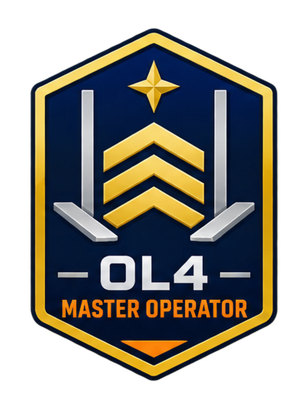 Master Operator – Abzeichen
