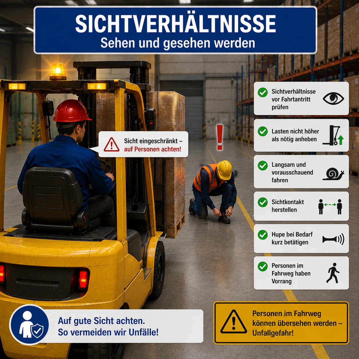 Lehrbild: Sichtverhältnisse