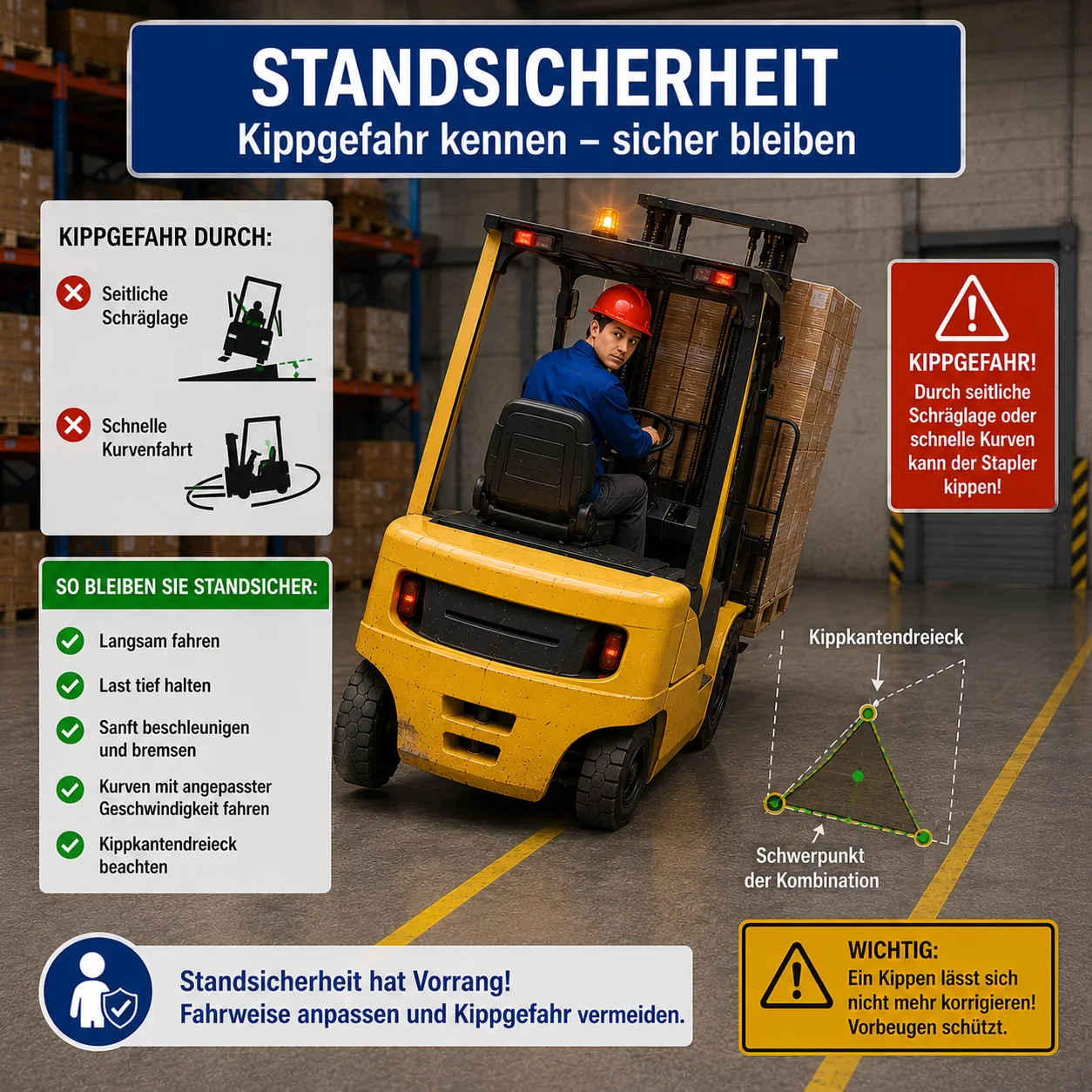 Lehrbild: Standsicherheit
