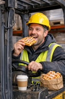 Staplerschein  am 25.03.2026 (internationaler Waffeltag)
